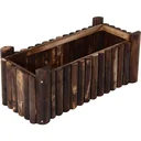 Raised bed L78 x W35 x H30cm planter vegetable bed wood