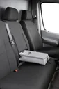 Fitted seat covers for Mercedes Sprinter and VW Crafter for single seat and double bench in front made of fabric from 05/2006 - today