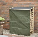 Firewood rack "Speyer" natural with weather protection