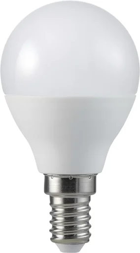 "LED drop lamp 5.5 watts, E14, warm white, matt image"