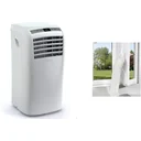 Portable air conditioner with air hose and window seal kit - Splendid Dolceclima Compact 9 P - 9,000 BTU/h