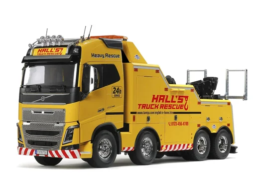 "1:14 RC Volvo FH16 tow truck 8x4 image"
