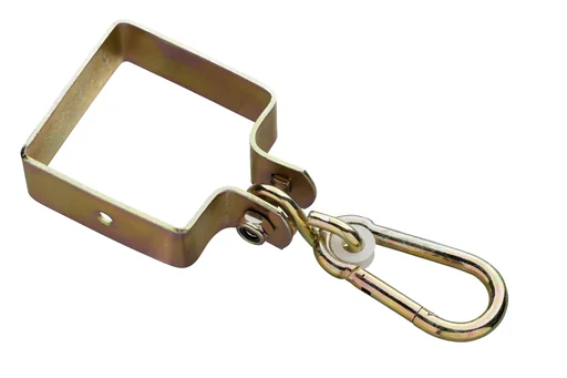 "Swing hook galvanized, 90x90x3 mm for squared timber image"