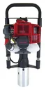 Motor pile driver with Kawasaki engine, 1.38 HP