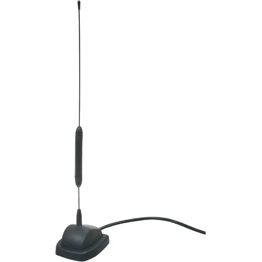 "Amplified indoor DVB-T/T2 - DAB+ indoor antenna with amplifier 18 dB VHF / UHF image"