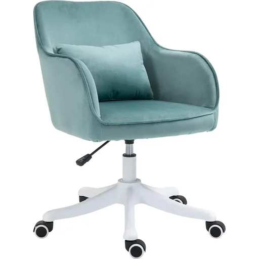 "Massage office chair desk chair computer chair swivel chair work chair with vibration function lumbar cushion armrests h image"