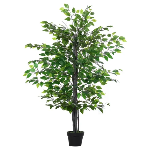 "Artificial Banyan Tree Decoration Solid Wood Artificial Tree Indoor Simulation Tree Decoration Living Room 20 x 145 cm image"