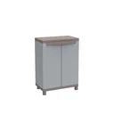 Plastic cabinet C-Rattan 680 for weather-protected outdoor and indoor use