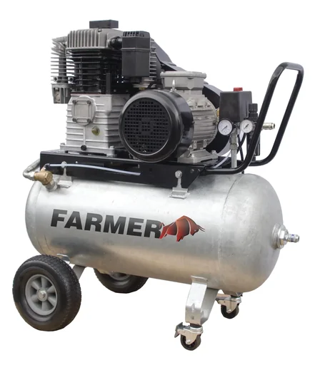 "Compressor 780-90 Z PRO-400 Volt 10 bar, galvanized image"