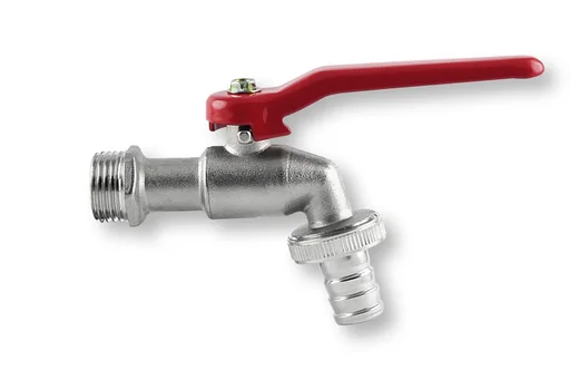 "Ball valve 1/2", thread size 3/4" at the outlet image"