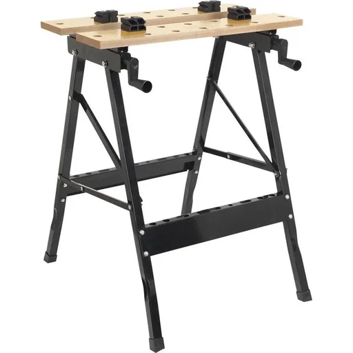 "Foldable workbench - 56x62x78 cm - adjustable - max 100 kg image"