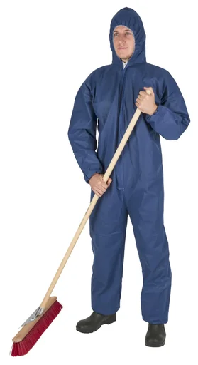 "Disposable overalls blue, size XXL image"