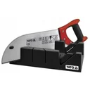 Miter box with handsaw - 35cm saw blade - 30x14cm miter box