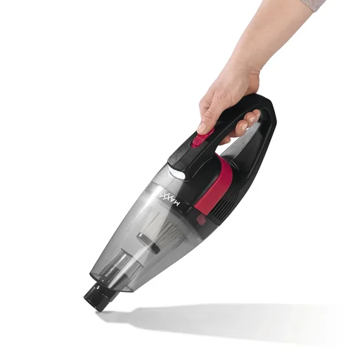 "Cordless handheld vacuum cleaner, wet/dry, gray/red, 7.4 volts image"