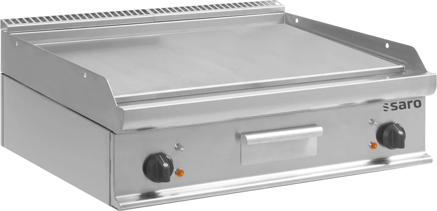 "Saro płyta grillowa elektryczna - Model E7/KTE2BBL, Profesjonalna, nierdzewna stal image"