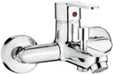 GAIA chrome single-lever bath mixer