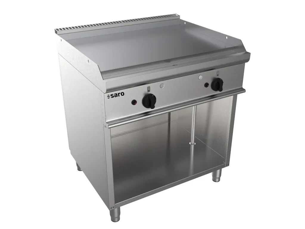 "Saro płyta grillowa gazowa, grill gazowy stołowy z otwartą podstawą - Model E7/KTG2BAL image"