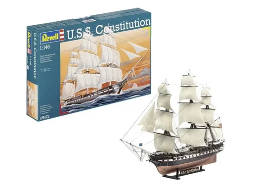 "Model Set USS Constitution image"