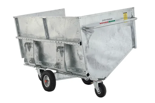 "Large-capacity trolley for tractors, 135 x 240 x 153 cm image"