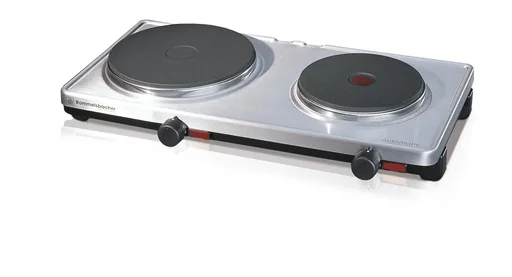 "Double hotplate "AK 3099/E" with stainless steel housing, 3000 watts image"