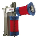 Cow grooming machine HappyCow Duo with high-quality polyamide bristles