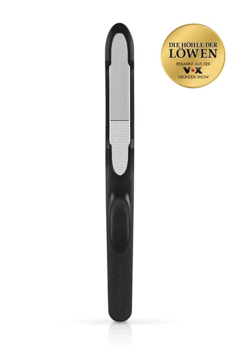 "Nail file “MIWIAM MIA MIA”, 18.5 cm, black image"