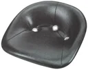 Seat shell made of metal, upholstered - weatherproof