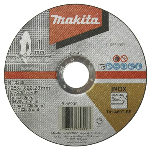 "Trennscheibe 125x1mm INOX (10) image"