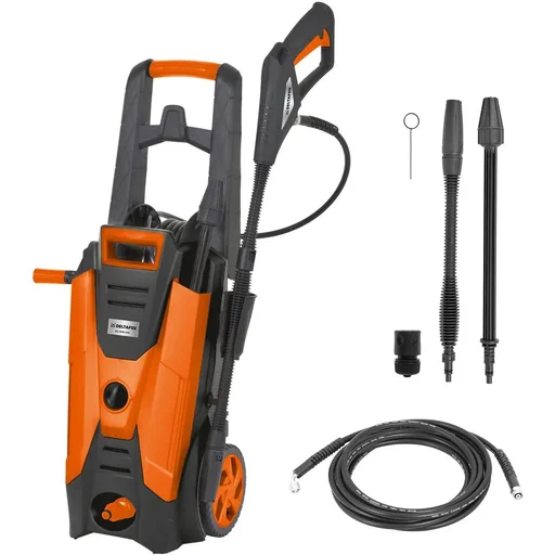 "Deltafox high-pressure cleaner - 2100W - max. pressure 150 bar - 6m hose and 5m cable - 35x33x62cm image"