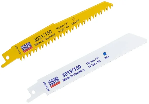 "Reciprocating saw blade set "Basic" for wood and metal, 2-piece image"