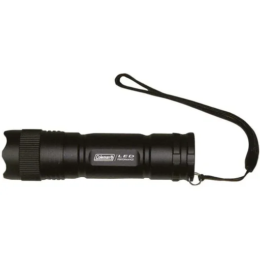 "Aluminum LED flashlight image"
