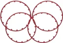 Rim Ringz rim ring, 16 inches, color red