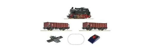 "Analogue Start Set: Steam locomotive class 80 with a freight train of the Deutsche Bundesbahn image"