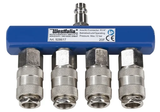 "4-way pressure distributor quick connection image"