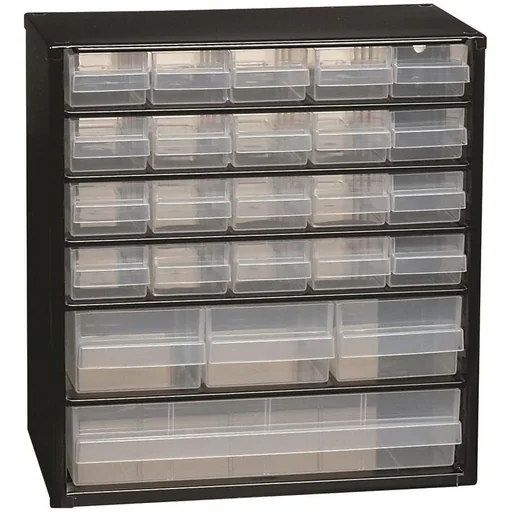 "Raaco drawer cabinet with 24 drawers, C 7-24 image"