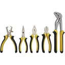 Pliers set 5 pieces - 165mm and 250mm