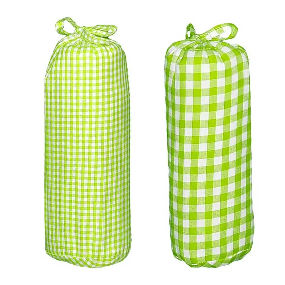 "Taftan prześcieradło 70 x 140 vichy & check lime, Carogranes: 7 mm image"