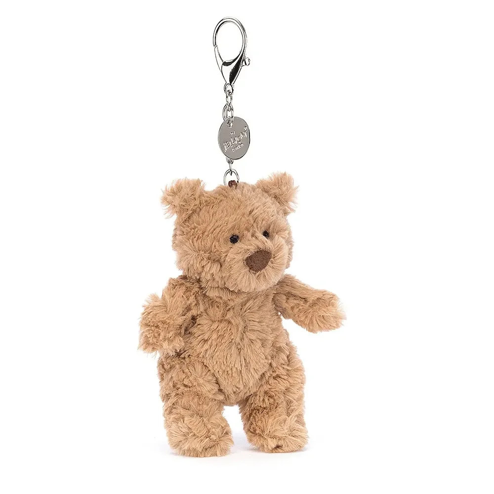 "Jellycat Pluszak, maskotka - Bartholomew Bear Bag Charm image"