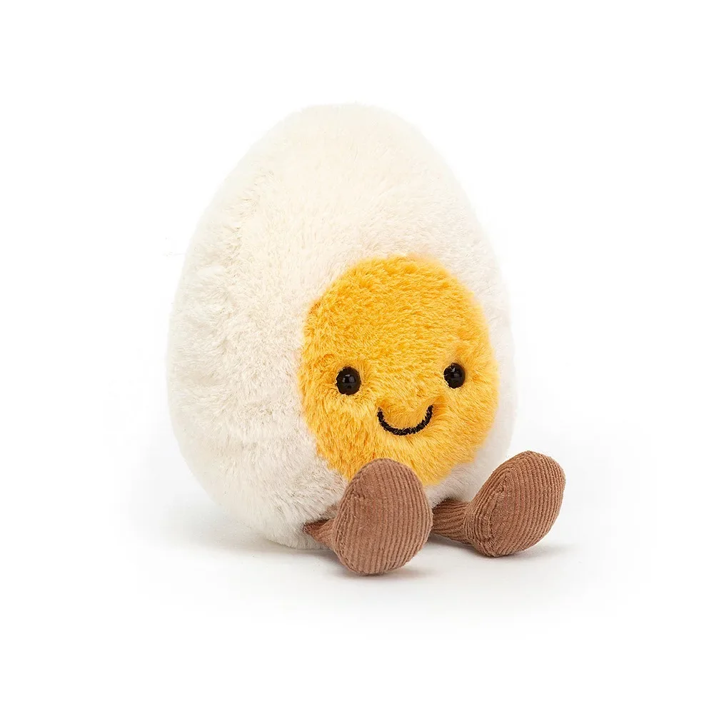 "Jellycat Pluszak, maskotka - Amuseable Happy Boiled Egg, 14x8 cm image"