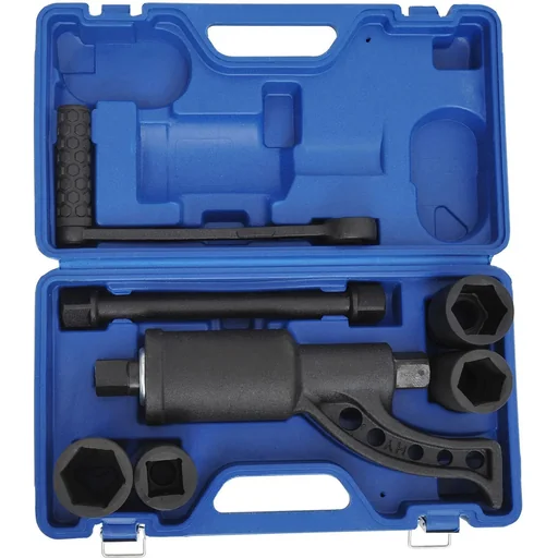 "8-piece torque amplifier set truck torque wrench image"