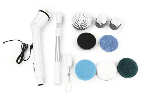 "Cordless cleaning brush, extendable 78-105 cm, 2500 mAh image"