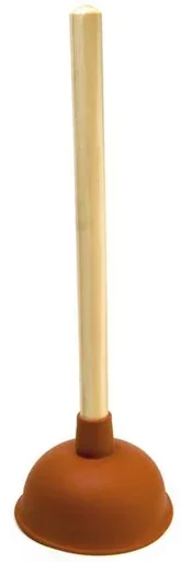 "Spout teat with 14 cm diameter and wooden handle image"