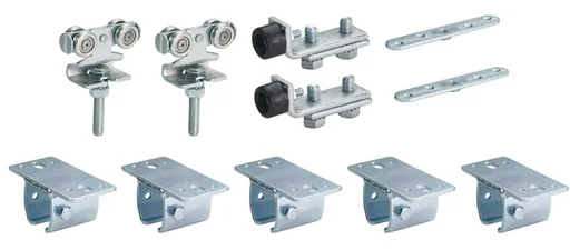 "Sliding gate fitting type 10 for 1.50 m sliding gate for ceiling mounting image"
