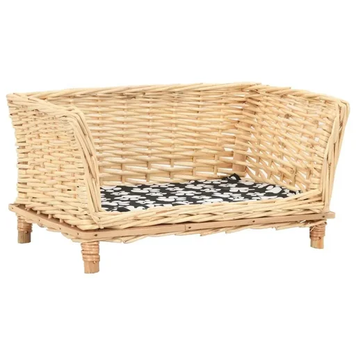 "Dog basket with pillow 50x33x35 cm image"