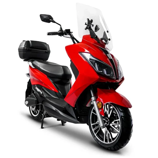 "Maximus MX2-45 - 45 km/h, 60V-32.5Ah lithium battery 3000W, 2 person approval, with top case image"