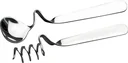 Breakfast cutlery, honey and jam spoon for hanging, set, 2-piece, stainless steel