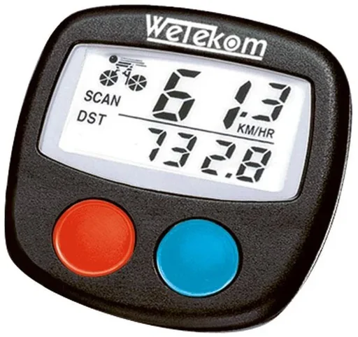 "Bike computer with 8 functions image"