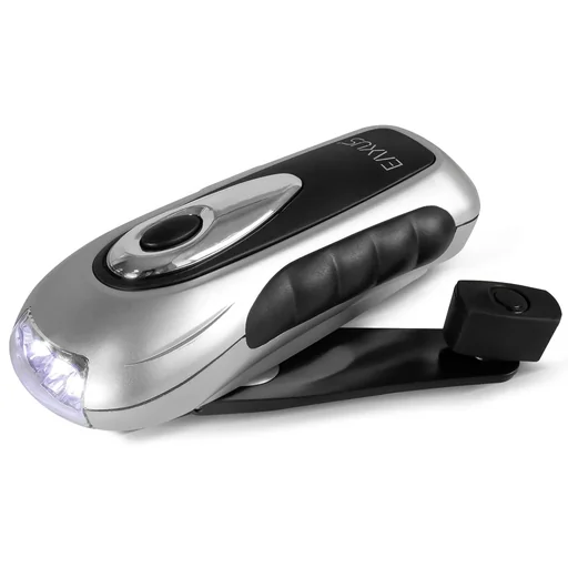 "LED dynamo flashlight image"