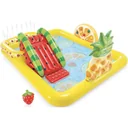 Inflatable children's pool - with slide - fruit - 244 x 191 x 91 cm