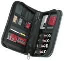 Universal memory card case for storing max. 4 cards
